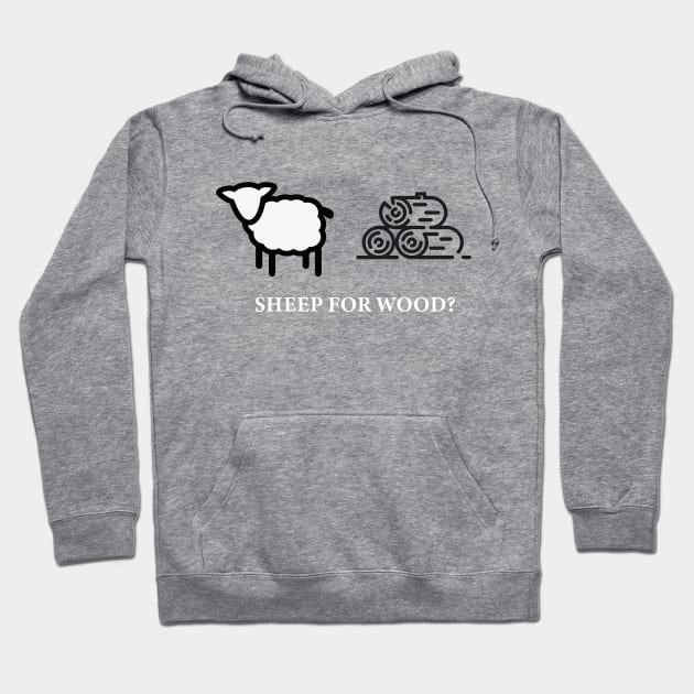 Sheep for Wood? Hoodie by Glimpse of Gold